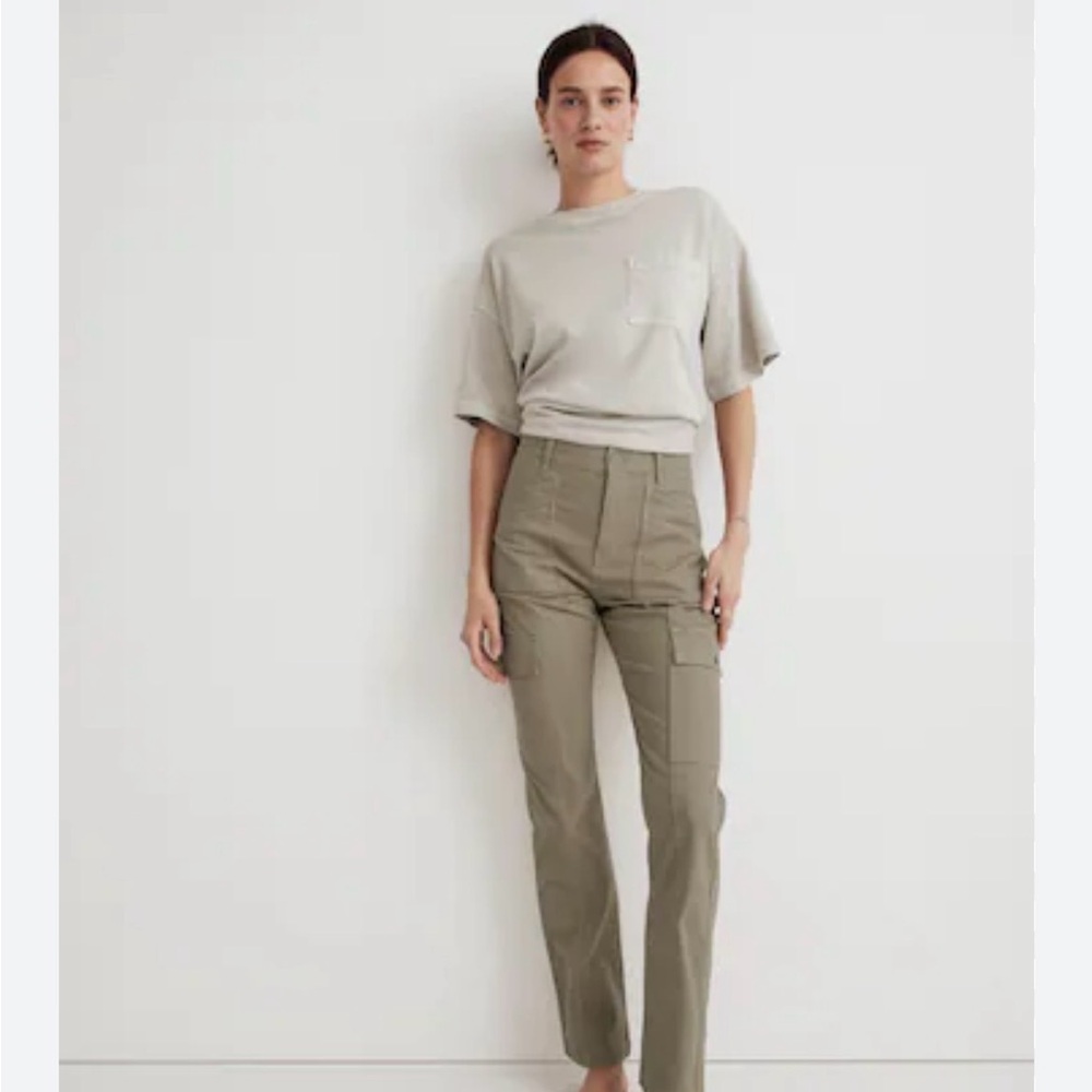Madewell Garment-Dyed 90s Straight Cargo Pants 🤎